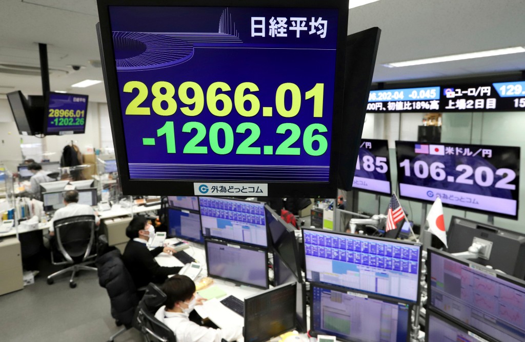 日股收跌近4%，韩股跌1.7%，全球股市波动下的市场观察与解读